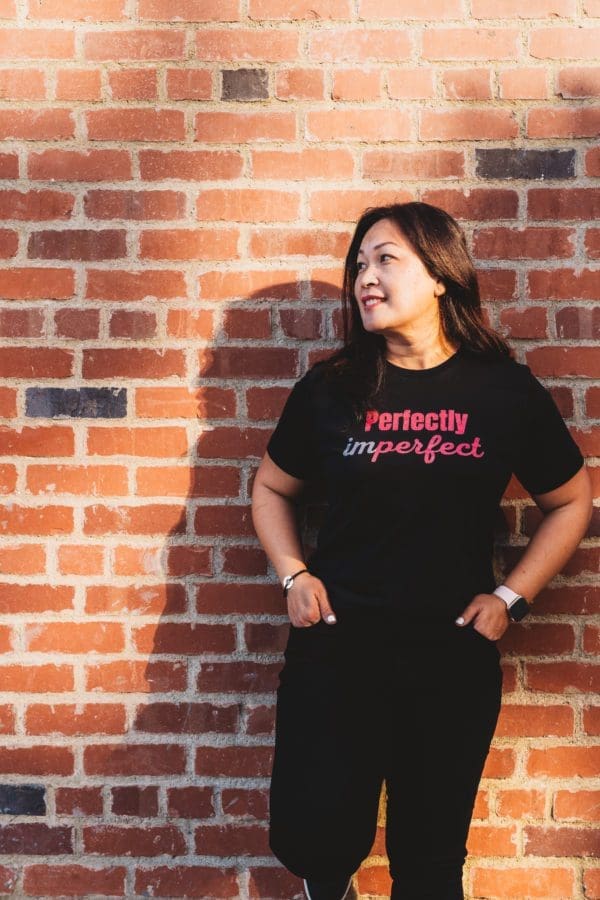 perfectly imperfect t-shirt
